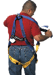 Fall Protection - Safet Harness & Lanyard Combo
